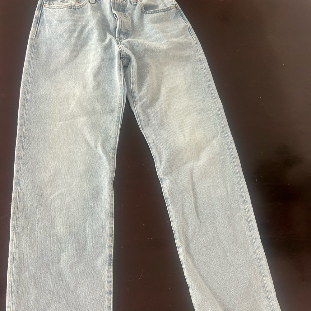 Levi's Blue Boyfriend Jeans Relaxed Fit